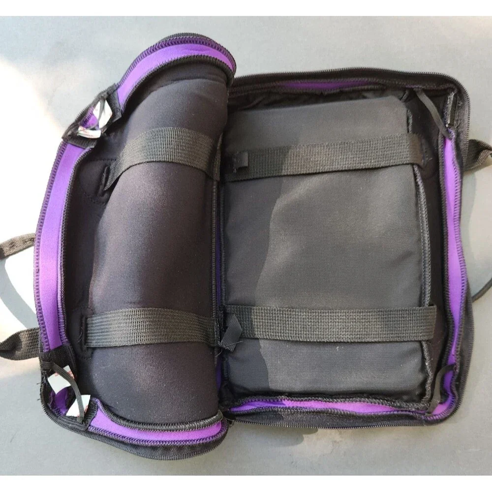 Wetsuit 2.0 Purple Padded Tablet Laptop Case Silicon Sports Carrying Strap